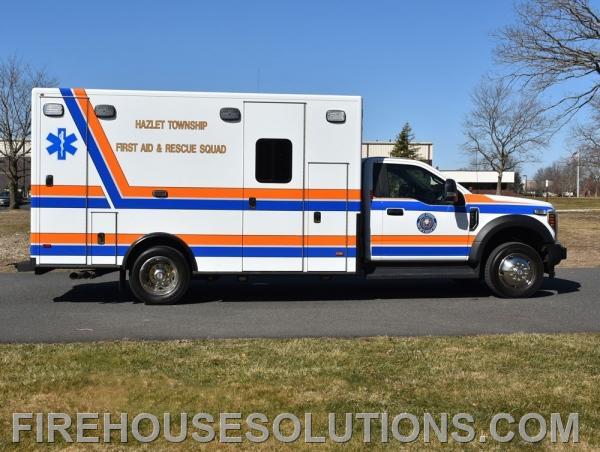 3960 - 2019 Ford F550 Type I Ambulance 4WD PL Custom